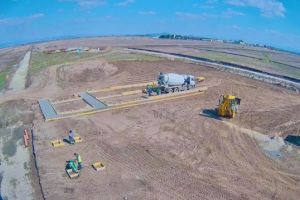 Firma care construieşte terminalul Aeroportului a început organizarea de şantier