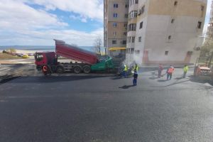 Constanta: Parcarea de pe strada Prelungirea Ion Ratiu, amenajata