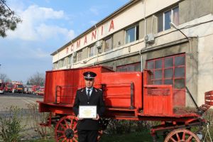 FOTO: Plt. adj. Busuioc Sorin Irinel desemnat pompierul lunii februarie
