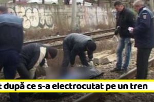NEAMȚ: Bărbat găsit mort după ce s-a electrocutat pe un vagon de tren