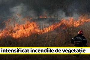 NEAMȚ: S-au intensificat incendiile de vegetaţie