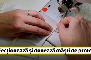 NEAMȚ: O companie din Neamţ confecţionează şi donează măşti de protecţie
