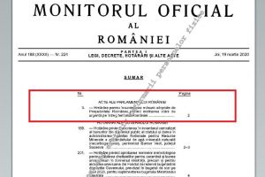 Hotarare pentru incuviintarea masurii adoptate de presedintele Romaniei privind instituirea starii de urgenta pe intreg teritoriul tarii