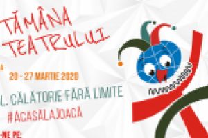 Colibri Craiova recomandă Teatrul ca provocare la joacă şi la joc,  în SĂPTĂMÂNA TEATRULUI – ediţia a VII-a