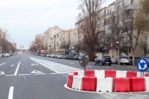 Constanta: Noul sens giratoriu de pe bulevardul I.C. Bratianu, functional (galerie foto)