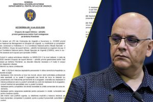 PRECIZARE legată de „HOTĂRÂREA NR. 14 din 20.03.2020”