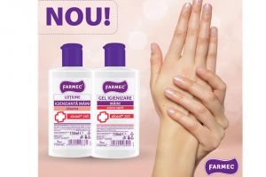 Farmec începe producţia a două noi produse igienizante pentru mâini
