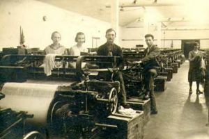 Colectivul harnic al ţesătoriei
