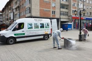 Coronavirus - Ample acţiuni de dezinfecţie în locurile publice din Suceava