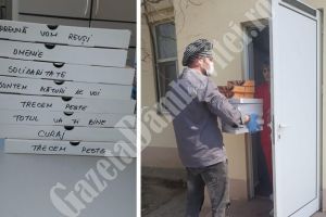 DÂMBOVIŢA Covid-19: O pizzerie le-a făcut ziua mai frumoasă copiilor internaţi la Moreni
