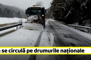Lapoviţă, burniţă şi ninsori în Moldova. Cum se circulă pe drumurile naţionale