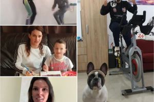 Handbal în vremea Covid-19. Cum îşi petrec timpul jucătoarele Gloriei (FOTO-VIDEO)
