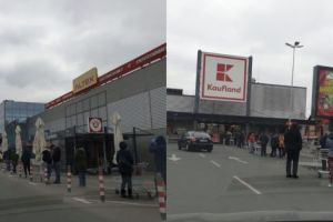 ACUM – INCONȘTIENȚĂ MAXIMĂ! COZILE LA SUPERMARKET