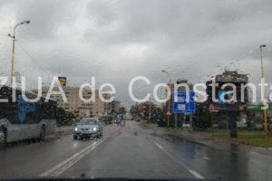 Cod Galben in Dobrogea: Cum arata traficul constantean pe vreme ploioasa (galerie foto+video) 