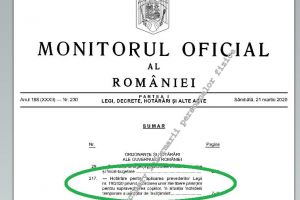 HG nr. 217/2020 privind acordarea de zile libere parintilor pentru supravegherea copiilor, in situatia inchiderii temporare a unitatilor de invatamant
