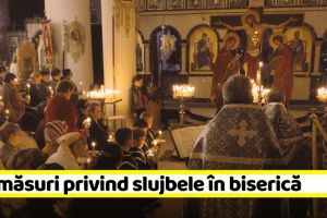 Noi măsuri privind slujbele şi activităţile sociale bisericeşti