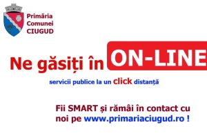 Primăria Ciugudului a luat o serie de măsuri pentru a preveni răspândirea virusului COVID-19 şi şi-a mutat activitatea în on-line. Pe site poate fi găsită şi o secţiune specială de informare