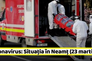 Coronavirus: Situaţia în judeţul Neamţ (23 martie)