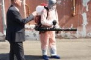 SC Termo Craiova SRL continuă acţiunile de dezinfecţie la sediul administrativ al societăţii