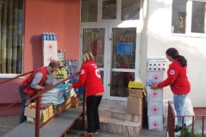 FOTO: Crucea Roşie Vrancea, misiuni pentru limitarea răspândirii COVID-19, în Vrancea