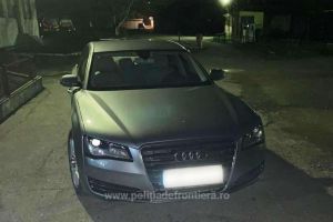 Politia de Frontiera: Autoturism Audi A8 cautat de autoritatile din Norvegia, descoperit in Iasi  