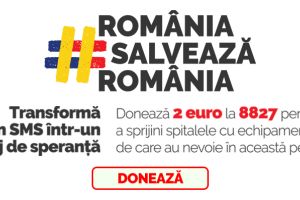 Crucea Roşie Română lansează campania naţională de strângere de fonduri “România salvează România”