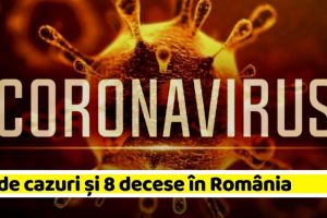 Coronavirus: 762 de cazuri confirmate şi 8 decese în România (24 martie)