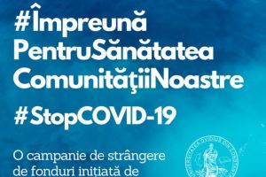 Universitatea Ovidius din Constanta da startul campaniei de strangere de fonduri Impreuna pentru sanatatea comunitatii noastre! 