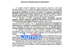 Șeful OPC Vrancea avertizează: „Nu vom tolera abaterile”. Operatorii economici sunt bănuiţi că îşi transformă magazinele alimentare în baruri!