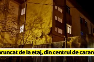 NEAMȚ: S-a aruncat de la etaj, din centrul de carantină din Piatra-Neamţ