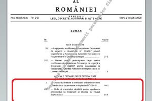 Ordonanta militara 3 privind masurile de prevenire a raspandirii COVID-19 a fost publicata in Monitorul Oficial. Text integral