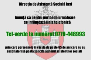 IASI: Ajutor pentru persoanele vârstnice, fără susţinători legali, autoizolate la domiciliu