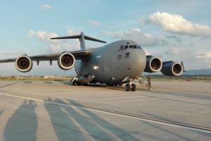 Transport aerian cu 45 de tone de echipamente medicale din Coreea de Sud – Aduse cu o aeronavă NATO