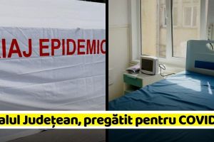 NEAMȚ: Ionel Arsene anunţă pregătiri în forţă pentru primirea pacienţilor infectaţi cu COVID-19 la Spitalul Judeţean (FOTO)