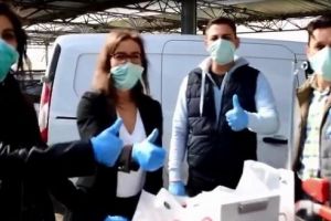 VIDEO: Campania ”Mergem în locul dumneavoastră la cumpărături!” continuă la Târgu-Mureş!