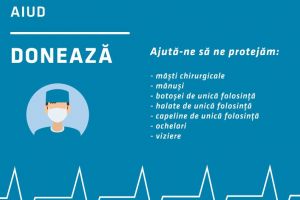 #AjutăAiud. Spitalul de Pneumoftiziologie Aiud cere AJUTORUL comunităţii locale, pentru a face faţă în lupta împotriva COVID-19. Unde se pot face donaţii