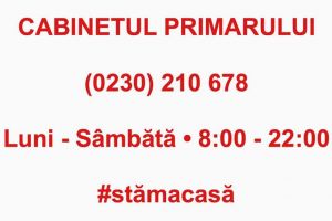 Număr de telefon la care persoanele de peste 65 de ani din Suceava pot solicita alimente, ...