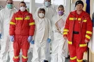 FOTO: Voluntari împotriva răspândirii Covid-19, la Râciu