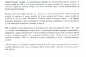PMP solicită anularea ordinului care interzice prefecţilor să comunice