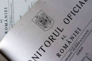 Ordinul privind acordarea certificatului de situaţie de urgenţă a fost publicat în Monitorul Oficial