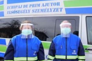 Campanie pentru dotarea cu viziere de protecţie a personalului Serviciului Judeţean de Ambulanţă