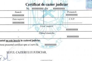Se SISTEAZĂ eliberarea certificatelor de cazier judiciar în MAI MULTE localităţi din judeţ