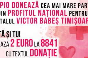 Pentru Cupio, România e ACASĂ. Brandul timişorean susţine Spitalul de Boli Infecţioase „Victor Babeş”