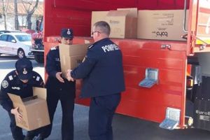 FOTO. O parte din măştile aduse din Coreea de Sud a ajuns şi la Satu Mare