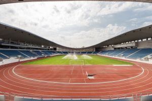 Un stadion ca la ţară