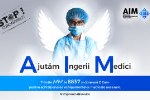 Campanie AIM: ”Ajutăm Îngerii Medici”: Donează 2 euro pentru medicii din Maramureş