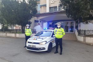 “Deşteaptă-te române!” a răsunat din autospecialele IPJ Teleorman