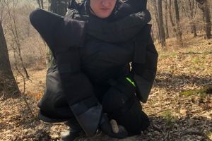 Proiectile ridicate de pirotehnişti dintr-o pădure din localitatea Simioneşti
