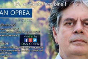 Ne-am lamurit si cu Dan Oprea. Dupa ce a facut scandal pe tema neregulilor de la Judetean, i s-a propus sa fie director medical. A refuzat, normal! E grea munca...