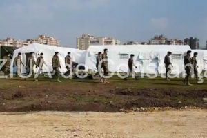 Stadiul lucrarilor la sectia modulara medicala COVID-19 de la Constanta. Prefectul, prezent la fata locului (galerie foto+video)   